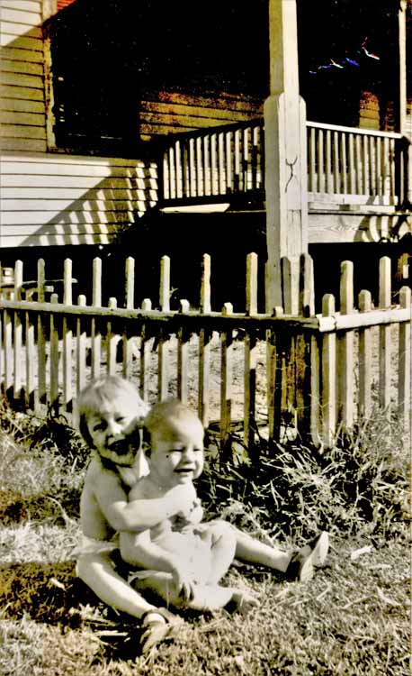 two kids